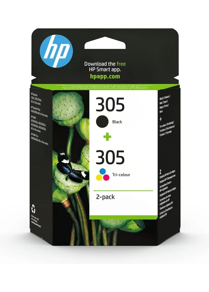 HP 305, Black/Tri-Colour